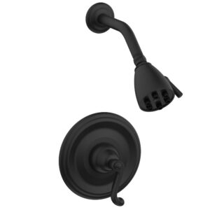 Phylrich REVERE & SAVANNAH Pressure Balance Shower Set DPB3102 – Matte Black