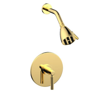 Phylrich BASIC Pressure Balance Shower Set – Lever Handle DPB3130 – Polished Gold