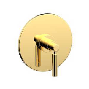 Phylrich BASIC Pressure Balance Shower Set Trim Only – Lever Handle DPB3130TO – Polished Gold