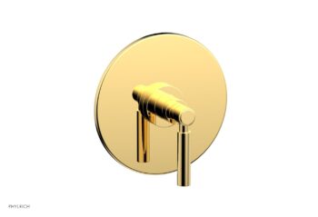 Phylrich BASIC Pressure Balance Shower Set Trim Only - Lever Handle DPB3130TO - Polished Gold