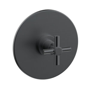 Phylrich BASIC Pressure Balance Shower Set Trim Only – Tubular Cross Handle DPB3134TO – Gun Metal