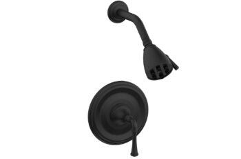 Phylrich 3RING Pressure Balance Shower Set DPB3205 - Matte Black