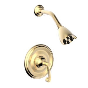 Phylrich 3RING Pressure Balance Shower Set DPB3206 – Satin Brass