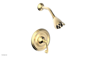Phylrich 3RING Pressure Balance Shower Set DPB3206 - Satin Brass