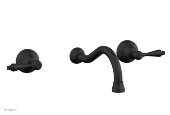 Phylrich REVERE & SAVANNAH Wall Lavatory Set DWL100 - Matte Black