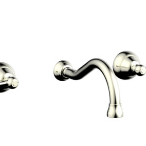 Phylrich REVERE & SAVANNAH Wall Lavatory Set DWL100 – Satin Nickel