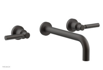 Phylrich BASIC Wall Lavatory Set 10" Spout - Lever Handles DWL130-10 - Oil Rubbed Bronze