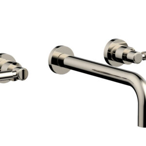 Phylrich BASIC Wall Lavatory Set 10″ Spout – Lever Handles DWL130-10 – Polished Nickel
