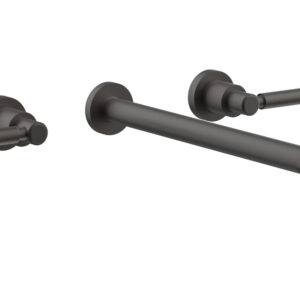 Phylrich BASIC Wall Lavatory Set 14″ Spout – Lever Handles DWL130-14 – Oil Rubbed Bronze