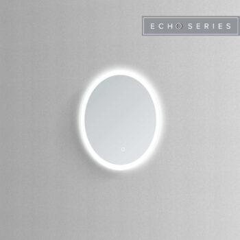 Sidra 24x24 Round Illuminated Vanity Mirror - Image 3