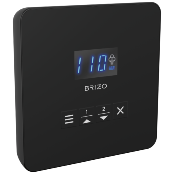Brizo Other: Mystix™ Square Steam Control In Matte Black