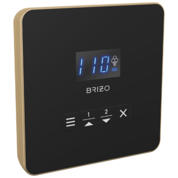 Brizo Other: Mystix™ Square Steam Control In Luxe Gold