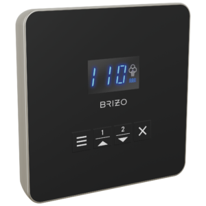 Brizo Other: Mystix™ Square Steam Control In Luxe Nickel