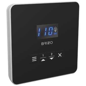 Brizo Other: Mystix™ Square Steam Control In Chrome
