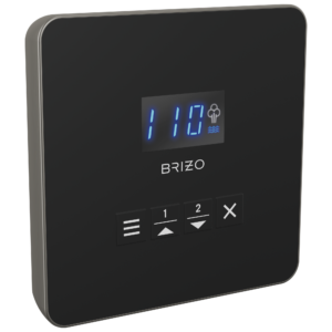 Brizo Other: Mystix™ Square Steam Control In Luxe Steel