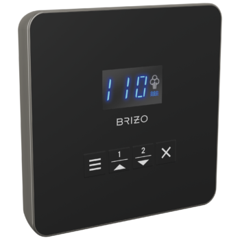 Brizo Other: Mystix™ Square Steam Control In Luxe Steel