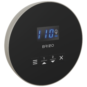 Brizo Other: Mystix™ Round Steam Control In Luxe Nickel
