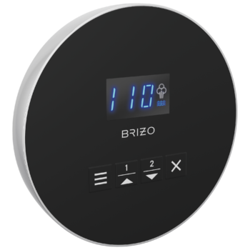 Brizo Other: Mystix™ Round Steam Control In Chrome