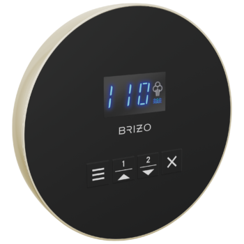 Brizo Other: Mystix™ Round Steam Control In Polished Nickel