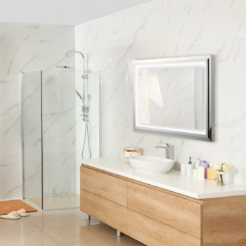 Eclipse 36x24 Lighted Bathroom Vanity Mirror - Image 2