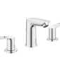 Grohe 8-Inch Widespread 2-Handle M-Size Bathroom Faucet 1.2 Gpm in Chrome