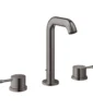 Grohe 8-Inch Widespread 2-Handle M-Size Bathroom Faucet 1.2 Gpm in Hard Graphite