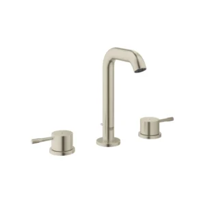 Grohe 8-Inch Widespread 2-Handle M-Size Bathroom Faucet 1.2 Gpm in Brushed Nickel