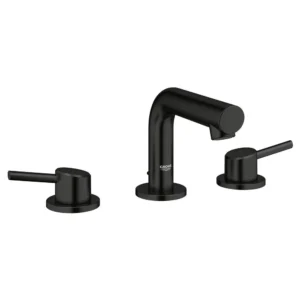 Grohe 8-Inch Widespread 2-Handle S-Size Bathroom Faucet 1.2 Gpm in Matte Black