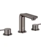 Grohe 8-Inch Widespread 2-Handle M-Size Bathroom Faucet 1.2 Gpm in Hard Graphite