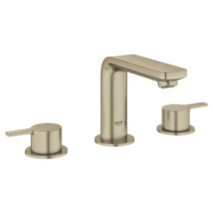 Grohe 8-Inch Widespread 2-Handle M-Size Bathroom Faucet 1.2 Gpm in Brushed Nickel