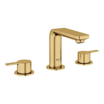 Grohe 8-Inch Widespread 2-Handle M-Size Bathroom Faucet 1.2 Gpm in Brushed Cool Sunrise