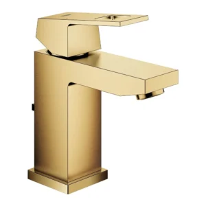 Grohe Single Hole Single-Handle S-Size Bathroom Faucet 1.2 Gpm in Brushed Cool Sunrise