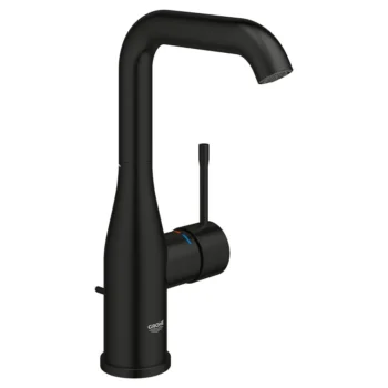 Grohe Single Hole Single-Handle L-Size Bathroom Faucet 1.2 Gpm in Matte Black