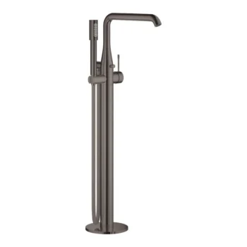 Grohe Single-Handle Freestanding Tub Faucet With 1.75 Gpm Hand Shower in Hard Graphite
