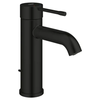 Grohe Single Hole Single-Handle S-Size Bathroom Faucet 1.2 Gpm in Matte Black