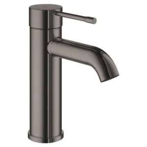 Grohe Single Hole Single-Handle S-Size Bathroom Faucet 1.2 Gpm in Hard Graphite