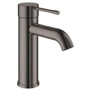 Grohe Single Hole Single-Handle S-Size Bathroom Faucet 1.2 Gpm in Hard Graphite