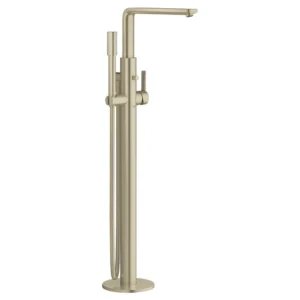 Grohe Single-Handle Freestanding Tub Faucet With 1.75 Gpm Hand Shower in Brushed Nickel