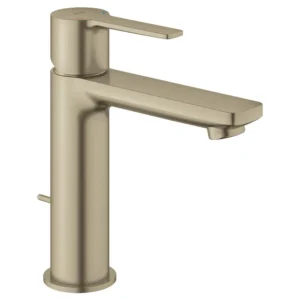 Grohe Single Hole Single-Handle S-Size Bathroom Faucet 1.2 Gpm in Brushed Nickel