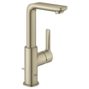 Grohe Single Hole Single-Handle L-Size Bathroom Faucet 1.2 Gpm in Brushed Nickel