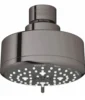 Grohe 100 Shower Head, 4 – 4 Sprays, 1.75 Gpm in Hard Graphite