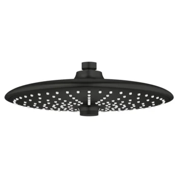 Grohe 260 Shower Head, 10 - 3 Sprays, 1.75 Gpm in Matte Black