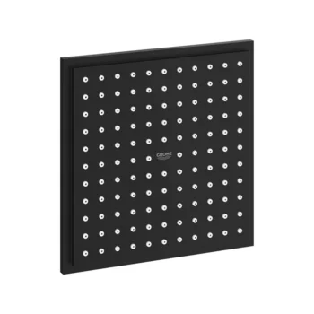 Grohe 150 Shower Head, 6 - 1 Spray, 1.75 Gpm in Matte Black