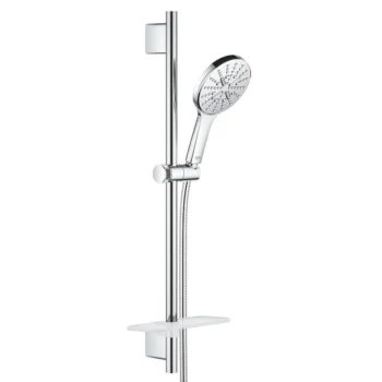 Grohe 24 Shower Slide Bar Kit - 3 Sprays, 1.75 Gpm in Chrome