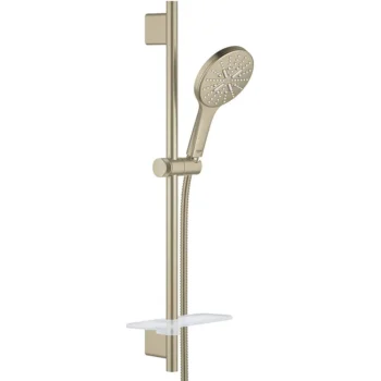 Grohe 24 Shower Slide Bar Kit - 3 Sprays, 1.75 Gpm in Brushed Nickel