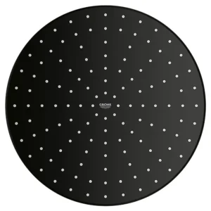 Grohe 310 Mono Shower Head, 12 – 1 Spray, 1.75 Gpm in Matte Black