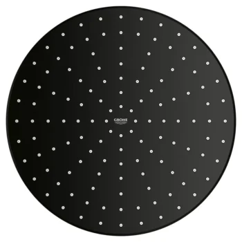 Grohe 310 Mono Shower Head, 12 - 1 Spray, 1.75 Gpm in Matte Black