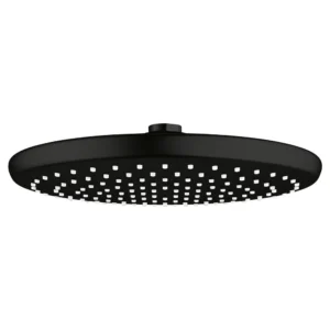 Grohe 250 Rain Shower Head, 9 7⁄8 – 1 Spray, 1.75 Gpm in Matte Black