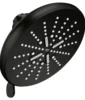 Grohe Shower Head, 6-1/2 – 3 Sprays, 1.75Gpm in Matte Black