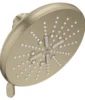 Grohe Shower Head, 6-1/2 – 3 Sprays, 1.75Gpm in Brushed Nickel